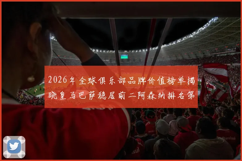 2026年全球俱乐部品牌价值榜单揭晓皇马巴萨稳居前二阿森纳排名第三国安成为中国第一